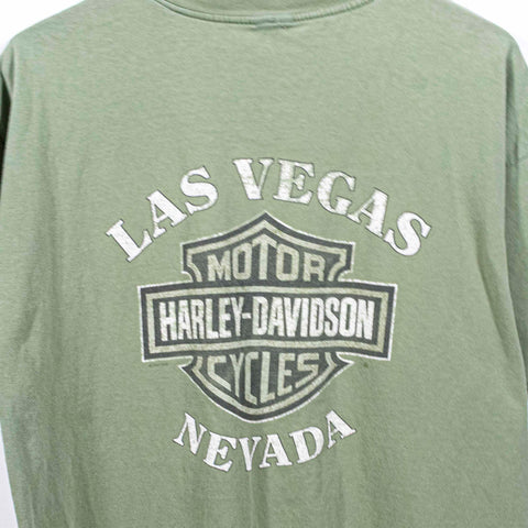 Harley Davidson WLA-45 Motorcycle T-Shirt Las Vegas BIke That Won The War