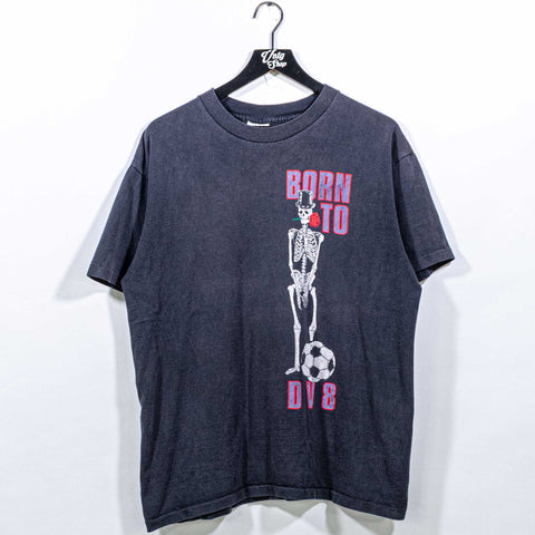 Cyrk Born To Deviate DV8 Soccer Skeleton T-Shirt
