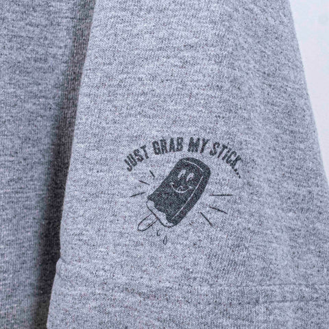 Just Grab My Stick & Lick T-Shirt Funny Joke