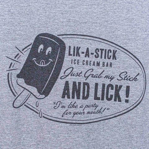 Just Grab My Stick & Lick T-Shirt Funny Joke