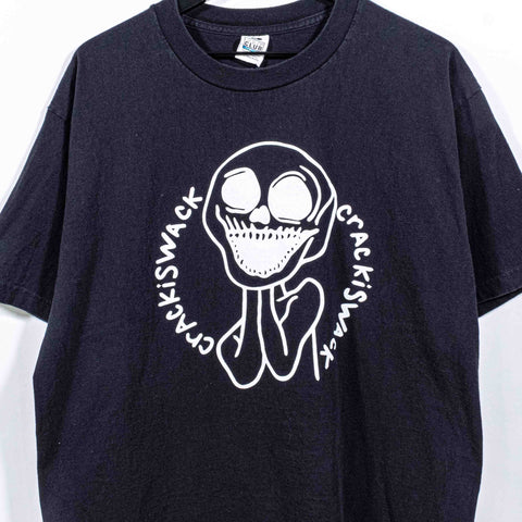 Crack Is Wack Skeleton Logo T-Shirt