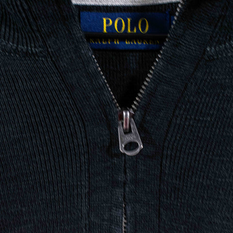 Polo Ralph Lauren Varsity Script Knit 1/4 Zip Pullover Sweater