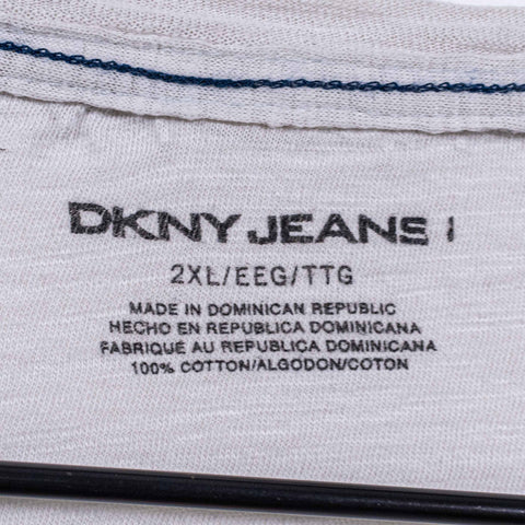 DKNY Jeans NY City Long Sleeve T-Shirt Mall Cyber Goth