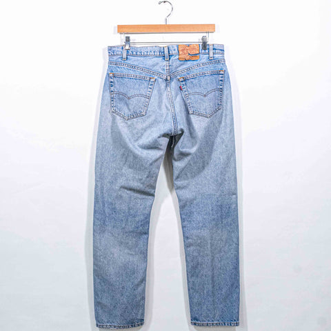 Levis 505 0213 Jeans Faded Made in USA