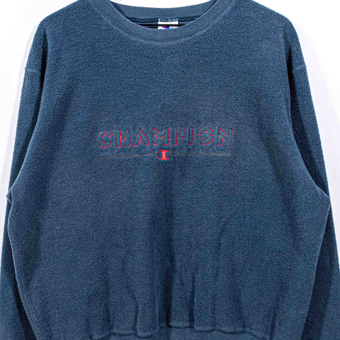 Champion Spell Out Terry Sweatshirt