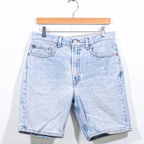 Levis 505 Jean Shorts Jorts Sun Faded