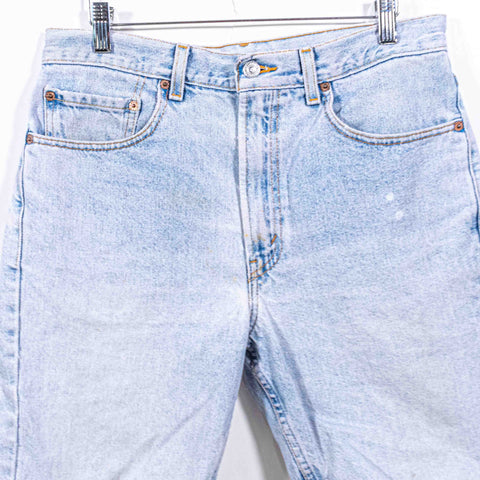 Levis 505 Jean Shorts Jorts Sun Faded
