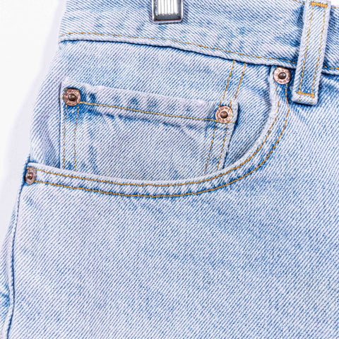 Levis 505 Jean Shorts Jorts Sun Faded