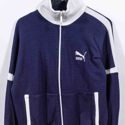 PUMA Logo Zip Up Track Jacket
