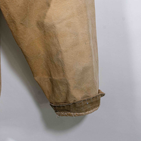 LL Bean Chore Barn Jacket Coat Distressed Sun Faded