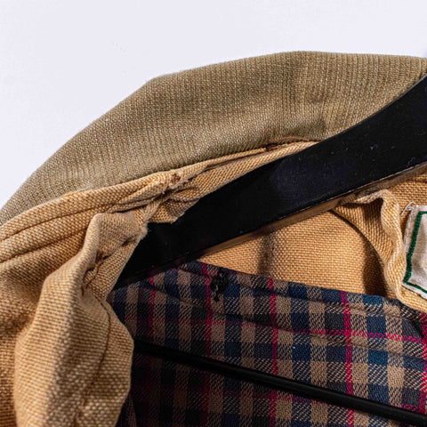 LL Bean Chore Barn Jacket Coat Distressed Sun Faded