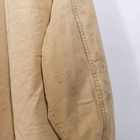 LL Bean Chore Barn Jacket Coat Distressed Sun Faded
