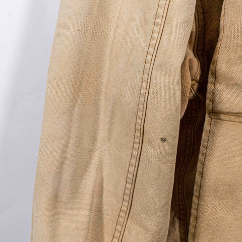 LL Bean Chore Barn Jacket Coat Distressed Sun Faded