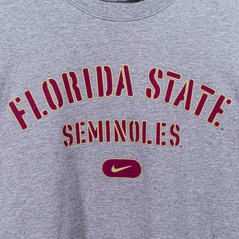 NIKE Center Swoosh Sweatshirt Florida State Seminoles