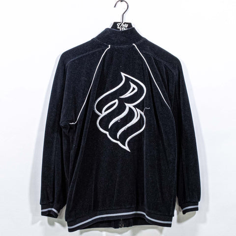 Rocawear Logo Velour Zip Track Jacket