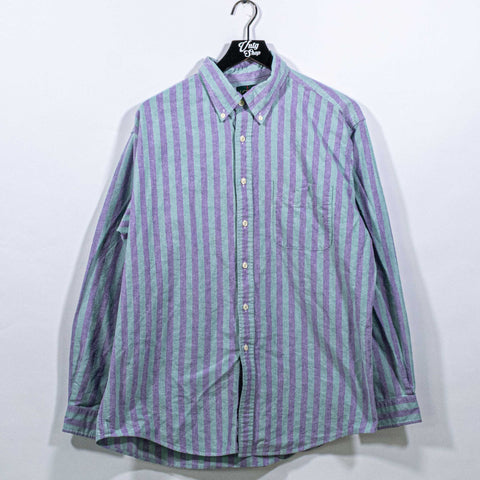 J Crew Oarsman Striped Oxford Button Down Shirt