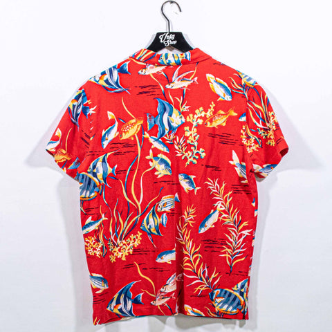 Polo Ralph Lauren Fish Print Polo Shirt