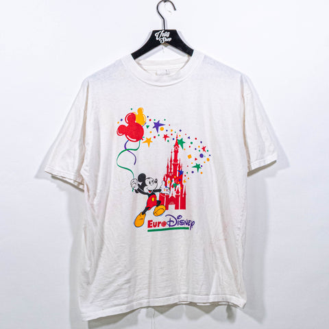 Euro Disney Mickey Mouse Cinderella Castle T-Shirt