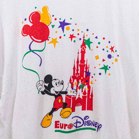 Euro Disney Mickey Mouse Cinderella Castle T-Shirt