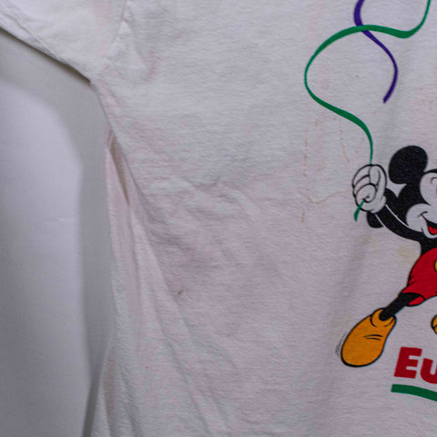 Euro Disney Mickey Mouse Cinderella Castle T-Shirt