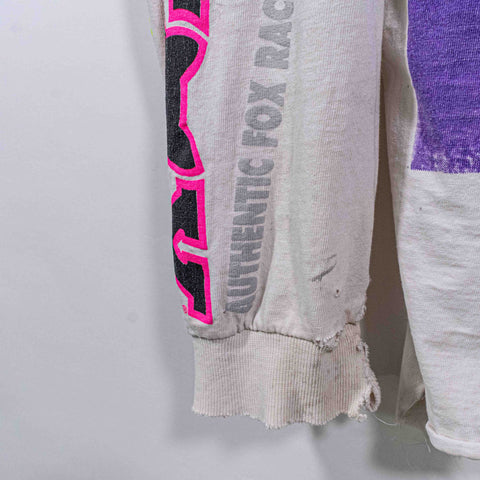 Hardcore Fox Racing USA HC 93 T-Shirt Long Sleeve Thrashed Distressed