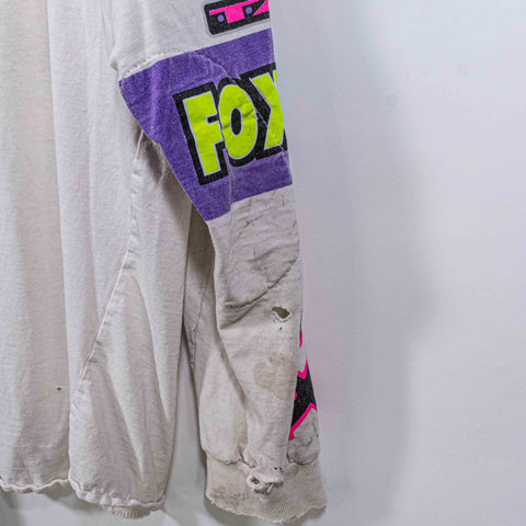 Hardcore Fox Racing USA HC 93 T-Shirt Long Sleeve Thrashed Distressed