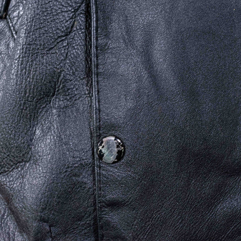 Leather Biker Vest Bad Seed Nature Deer Airbrush