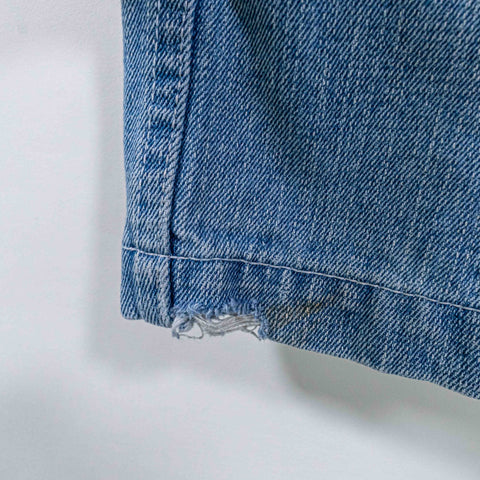 Bedazzle Baggy Hip Hop Jean Shorts Jorts Xers