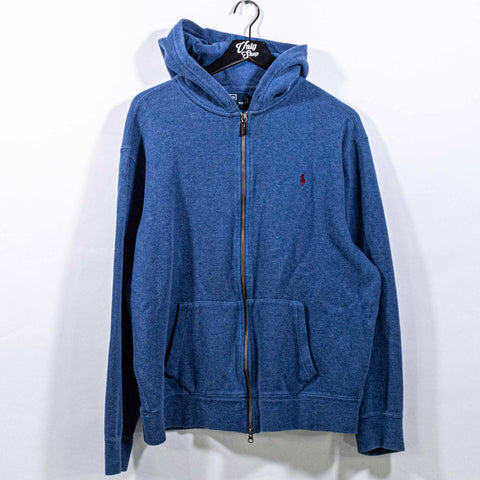 Polo Ralph Lauren Pony Knit Double Zipper Hoodie Sweater