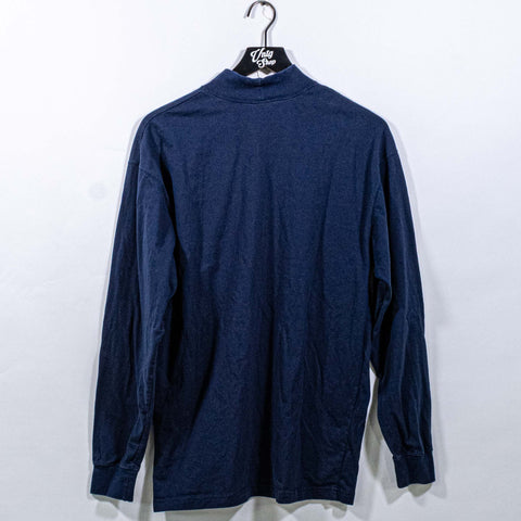 New York Yankees Adidas Mockneck Long Sleeve Shirt MLB Baseball