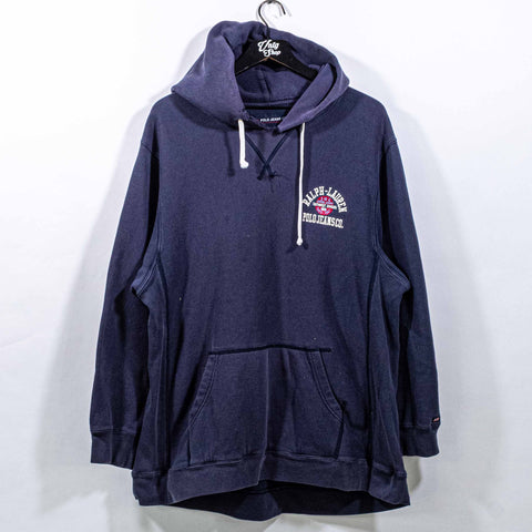 Polo Jeans Co Ralph Lauren Hoodie Sweatshirt Division Champs Basketball