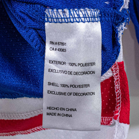 New York Rangers Henrik Lundqvist Jersey NHL Reebok