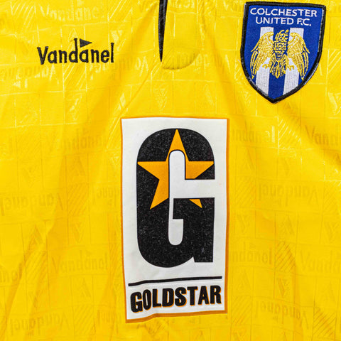 Colchester United FC Vandanel Jersey 1997 1998