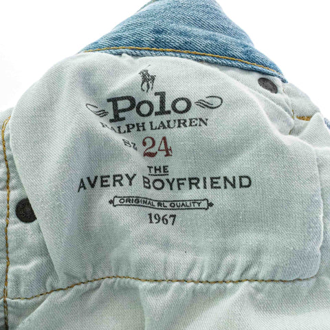 Polo Ralph Lauren Avery Boyfriend Patchwork Jeans