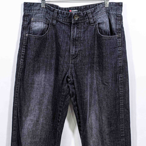 SouthPole Jeans Baggy Hip Hop Loose Wide Leg