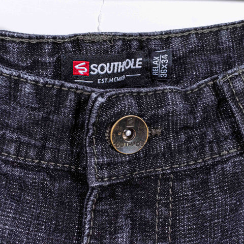 SouthPole Jeans Baggy Hip Hop Loose Wide Leg