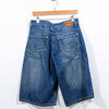 Enyce Jeans Shorts Jorts Baggy Embroidered