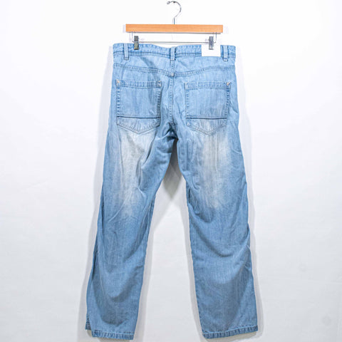 SouthPole Jeans Baggy Hip Hop Loose Wide Leg