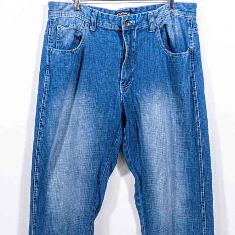 SouthPole Jeans Baggy Hip Hop Loose Wide Leg