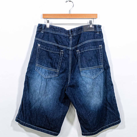 SouthPole Jean Jorts Baggy Hip Hop Loose Wide Leg