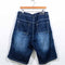 SouthPole Jean Jorts Baggy Hip Hop Loose Wide Leg