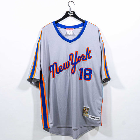 New York Mets Darryl Strawberry Jersey Cooperstown Collection Mitchell & Ness