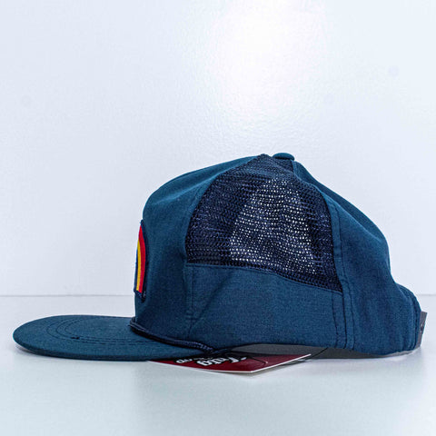 Maui Hawaii Rainbow Mesh Trucker Rope Snapback Hawaiian Headwear