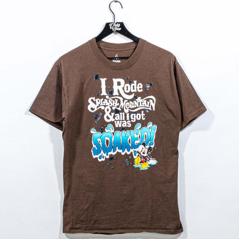 Disney I Rode Splash Mountain All I Got Was Soaked T-Shirt Mickey Mouse