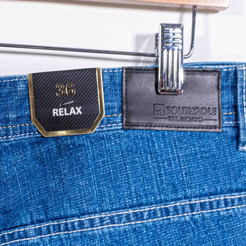 SouthPole Jean Jorts Baggy Hip Hop Loose Wide Leg