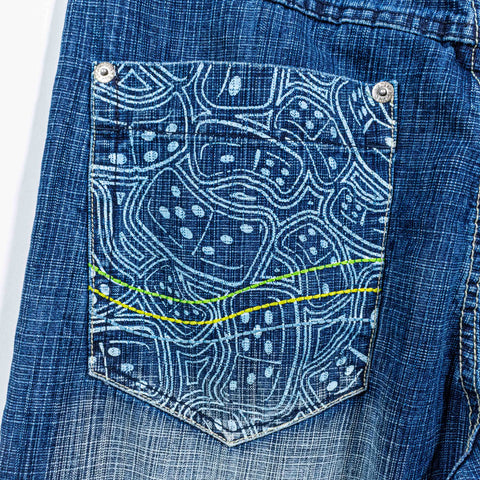 Delf Jeans Domino Wide Leg Baggy Hip Hop