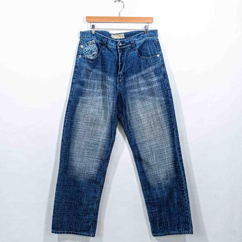 Delf Jeans Domino Wide Leg Baggy Hip Hop