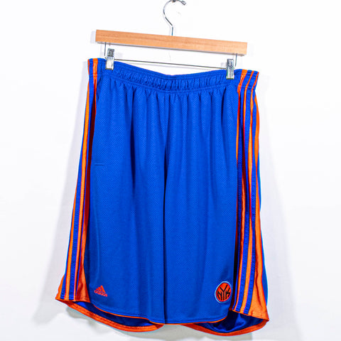 New York Knicks NBA Adidas Mesh Basketball Shorts