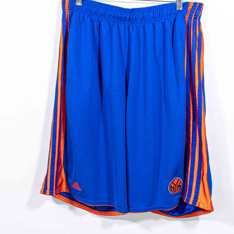 New York Knicks NBA Adidas Mesh Basketball Shorts