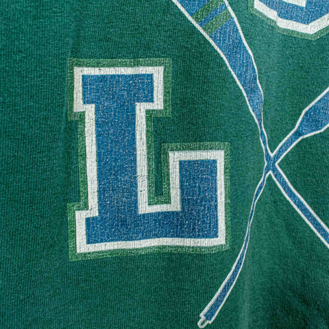 LBI Long Beach Island Oars Rowing Crew T-Shirt Sun Faded Jersey Shore